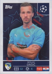 537 Mislav Orsic – UEFA Champions League 2025-2026 Topps