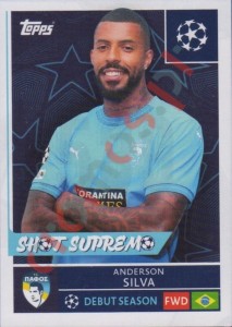 539 Anderson Silva – UEFA Champions League 2025-2026 Topps