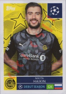 518 Nikita Haikin – UEFA Champions League 2025-2026 Topps