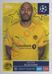 522 Haitam Aleesami – UEFA Champions League 2025-2026 Topps
