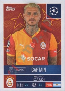 225 Mauro Icardi – UEFA Champions League 2025-2026 Topps