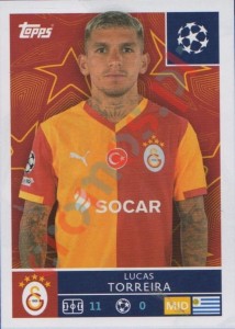 233 Lucas Torreira – UEFA Champions League 2025-2026 Topps