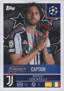 239 Manuel Locatelli – UEFA Champions League 2025-2026 Topps