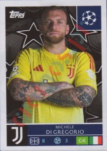 240 Michele di Gregorio – UEFA Champions League 2025-2026 Topps