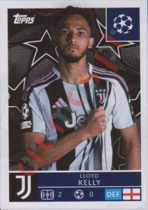 243 Lloyd Kelly – UEFA Champions League 2025-2026 Topps