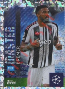 244 Bremer – UEFA Champions League 2025-2026 Topps