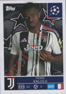 246 Pierre Kalulu – UEFA Champions League 2025-2026 Topps