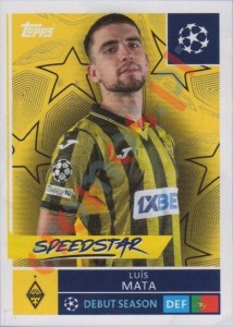 507 Luis Mata – UEFA Champions League 2025-2026 Topps