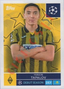508 Yerkin Tapalov – UEFA Champions League 2025-2026 Topps