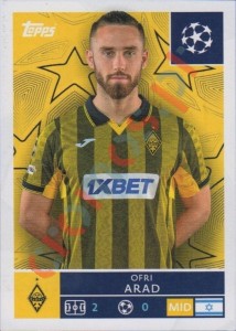 510 Ofri Arad – UEFA Champions League 2025-2026 Topps