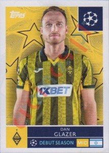 511 Dan Glazer – UEFA Champions League 2025-2026 Topps