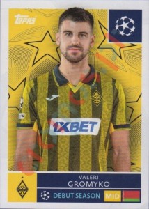 512 Valeri Gromyko – UEFA Champions League 2025-2026 Topps