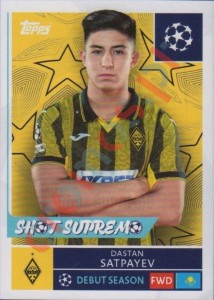 515 Dastan Satpayev – UEFA Champions League 2025-2026 Topps