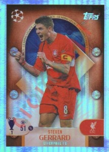272 Steven Gerrard – UEFA Champions League 2025-2026 Topps