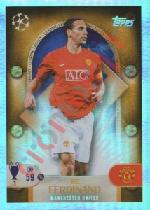 283 Rio Ferdinand – UEFA Champions League 2025-2026 Topps