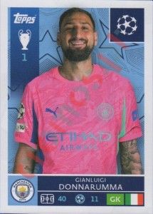 300 Gianluigi Donnarumma – UEFA Champions League 2025-2026 Topps
