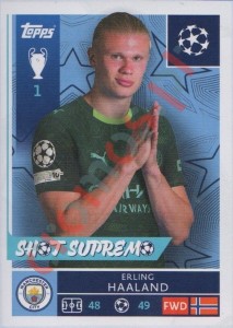 309 Erling Haaland – UEFA Champions League 2025-2026 Topps