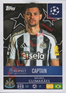 313 Bruno Guimaraes – UEFA Champions League 2025-2026 Topps