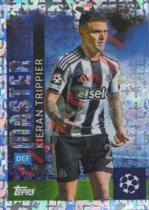 318 Kieran Trippier – UEFA Champions League 2025-2026 Topps