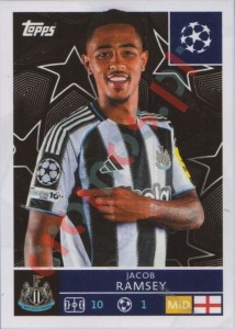 321 Jacob Ramsey – UEFA Champions League 2025-2026 Topps