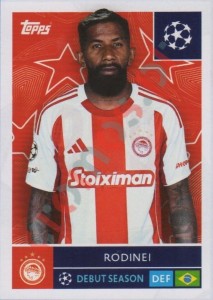 329 Rodinei – UEFA Champions League 2025-2026 Topps