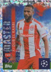 332 Ayoub el Kaabi – UEFA Champions League 2025-2026 Topps