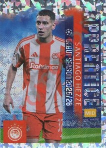 333 Santiago Hezze – UEFA Champions League 2025-2026 Topps