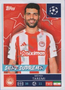 338 Mehdi Taremi – UEFA Champions League 2025-2026 Topps