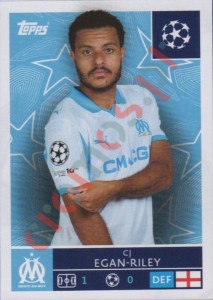 344 CJ Egan-Riley – UEFA Champions League 2025-2026 Topps