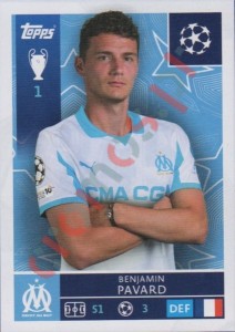 345 Benjamin Pavard – UEFA Champions League 2025-2026 Topps