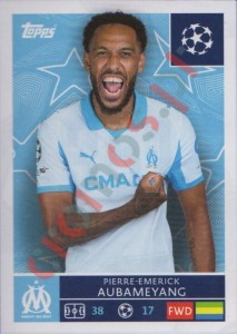 351 Pierre-Emerick Aubameyang – UEFA Champions League 2025-2026 Topps