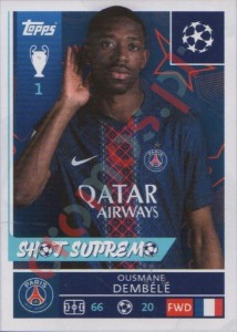364 Ousmane Dembele – UEFA Champions League 2025-2026 Topps