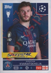 365 Khvicha Kvaratskhelia – UEFA Champions League 2025-2026 Topps