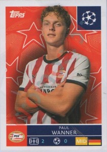 377 Paul Wanner – UEFA Champions League 2025-2026 Topps