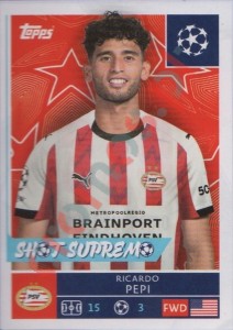 379 Ricardo Pepi – UEFA Champions League 2025-2026 Topps