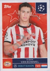 380 Ruben van Bommel – UEFA Champions League 2025-2026 Topps