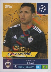 543 Matheus Silva – UEFA Champions League 2025-2026 Topps