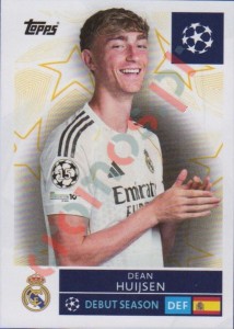 386 Dean Huijsen – UEFA Champions League 2025-2026 Topps