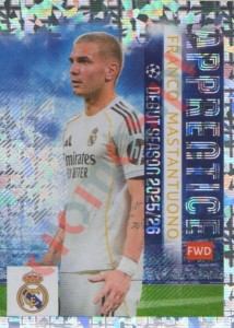 389 Franco Mastantuono – UEFA Champions League 2025-2026 Topps