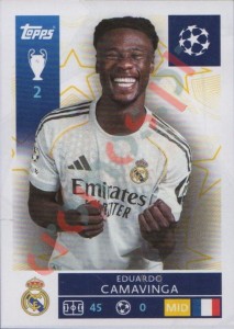 392 Eduardo Camavinga – UEFA Champions League 2025-2026 Topps