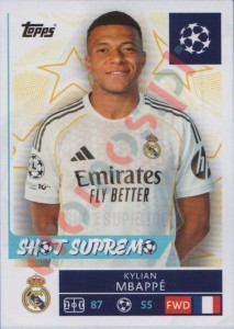 394 Kylian Mbáppe – UEFA Champions League 2025-2026 Topps
