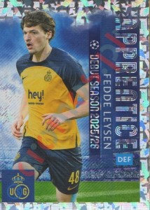 459 Fedde Leysen – UEFA Champions League 2025-2026 Topps
