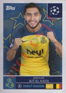 460 Anouar Ait El Hadj – UEFA Champions League 2025-2026 Topps