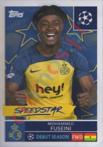 463 Mohammed Fuseini – UEFA Champions League 2025-2026 Topps