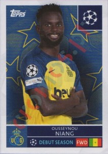 464 Ousseynou Niang – UEFA Champions League 2025-2026 Topps
