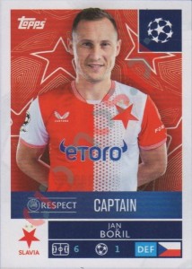 397 Jan Boril – UEFA Champions League 2025-2026 Topps