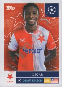 401 Oscar – UEFA Champions League 2025-2026 Topps
