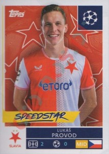 404 Lukas Provod – UEFA Champions League 2025-2026 Topps