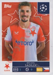 405 Michal Sadilek – UEFA Champions League 2025-2026 Topps