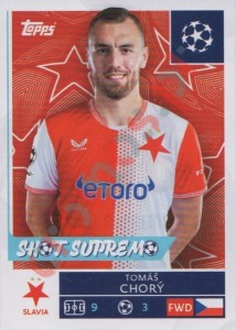 408 Tomas Chory – UEFA Champions League 2025-2026 Topps